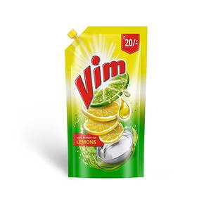 Vim Dish Wash Gel Lemon, 155ml